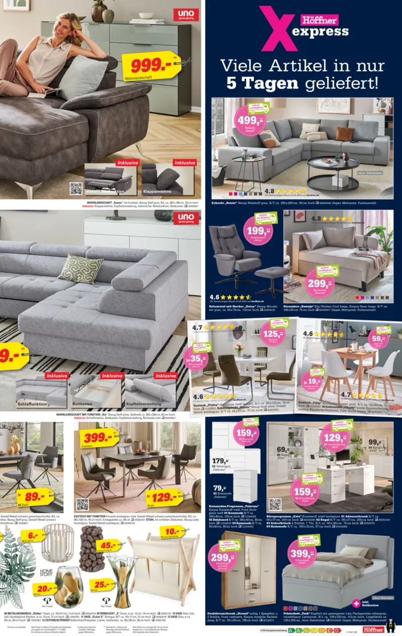 Höffner Prospekt vom 29.10.2025, Seite 3 Höffner Prospekt vom 29.10.2025, Seite 3