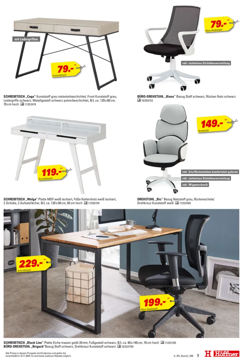 Höffner Prospekt vom 12.11.2025, Seite 9