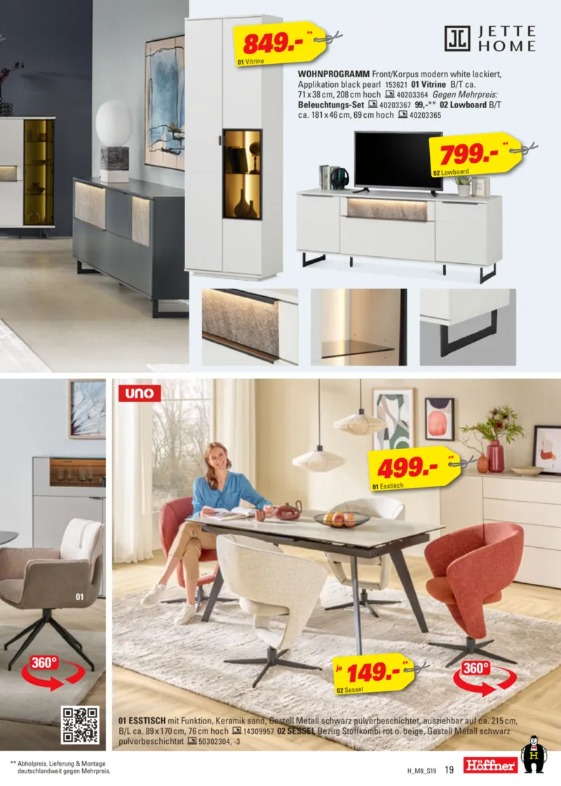 Höffner Prospekt vom 12.11.2025, Seite 19