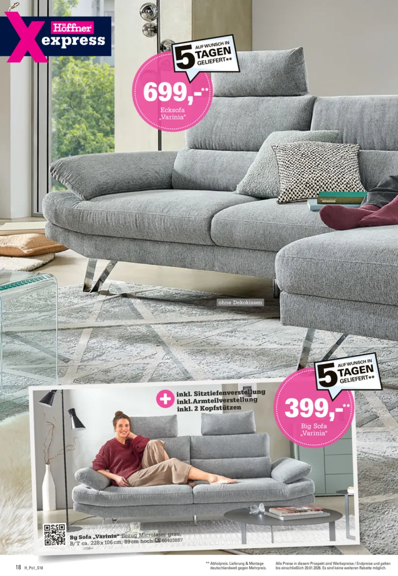 Höffner Prospekt vom 24.12.2025, Seite 18