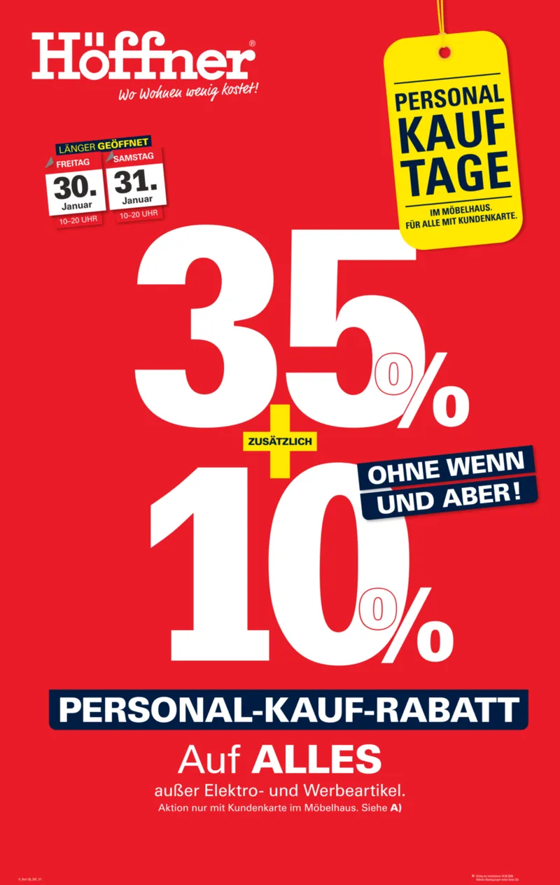 Höffner Prospekt vom 28.01.2026, Seite 1