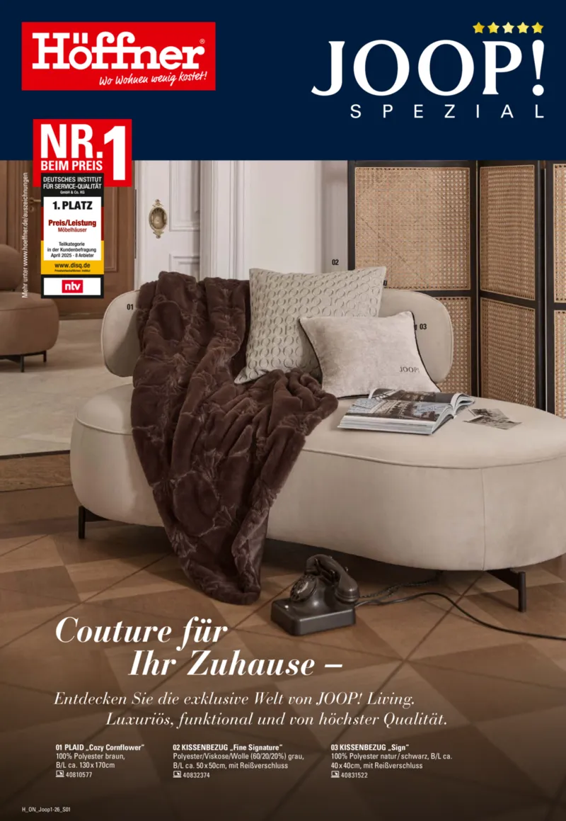 Höffner Prospekt vom 04.02.2026, Seite 1
