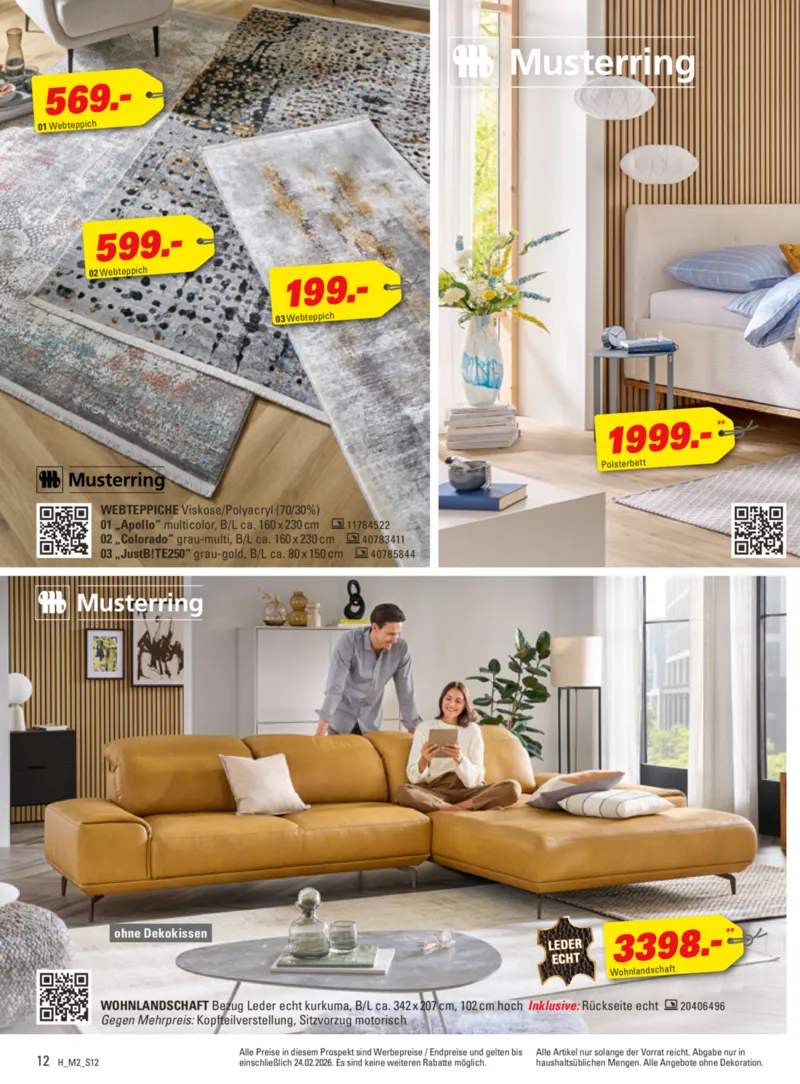 Höffner Prospekt vom 11.02.2026, Seite 12