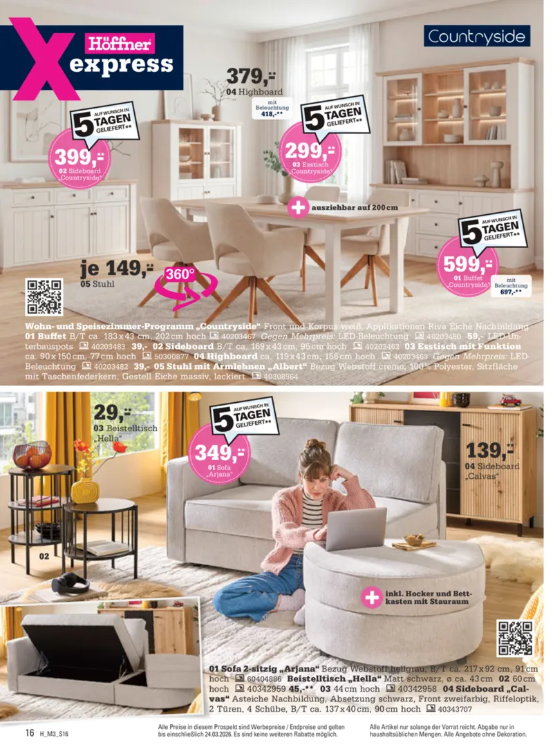 Höffner Prospekt vom 11.03.2026, Seite 16
