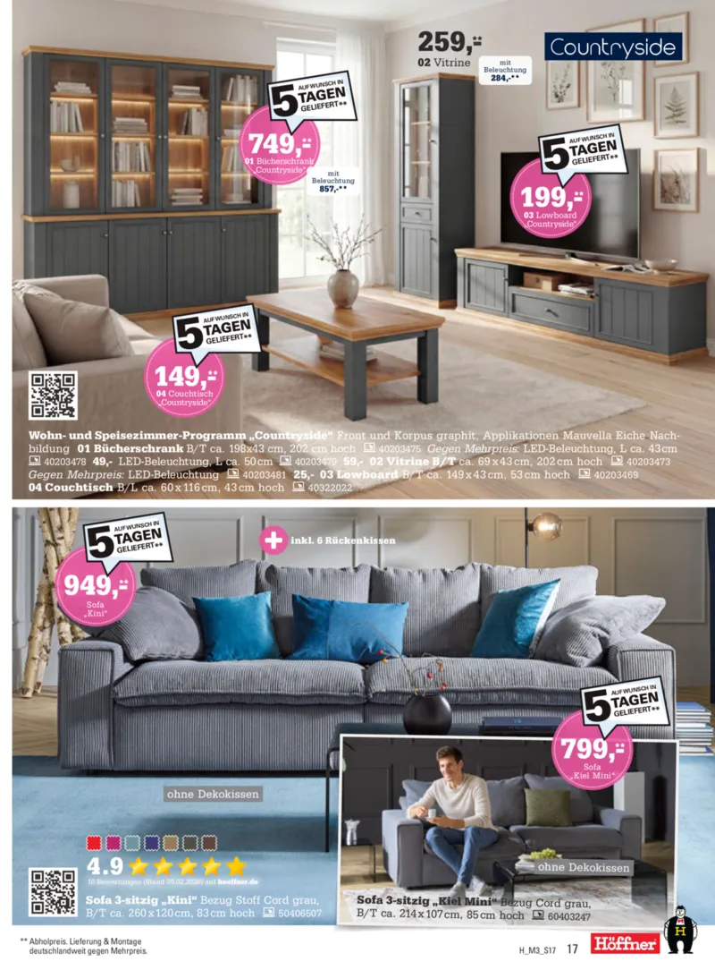 Höffner Prospekt vom 11.03.2026, Seite 17