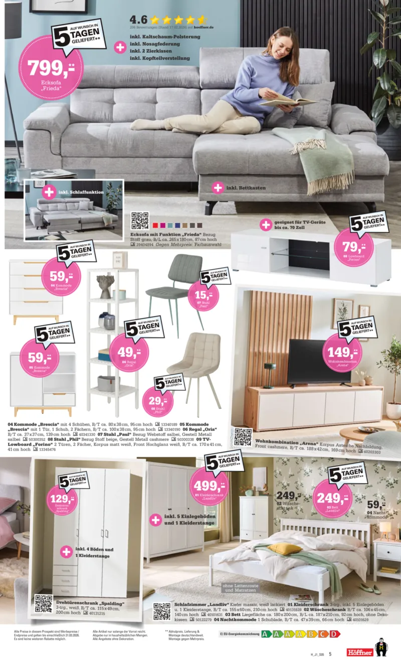Höffner Prospekt vom 25.03.2026, Seite 5