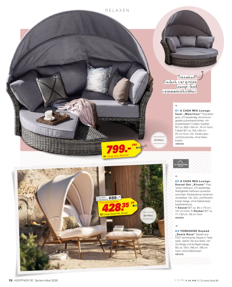 Höffner Prospekt vom 27.03.2026, Seite 72
