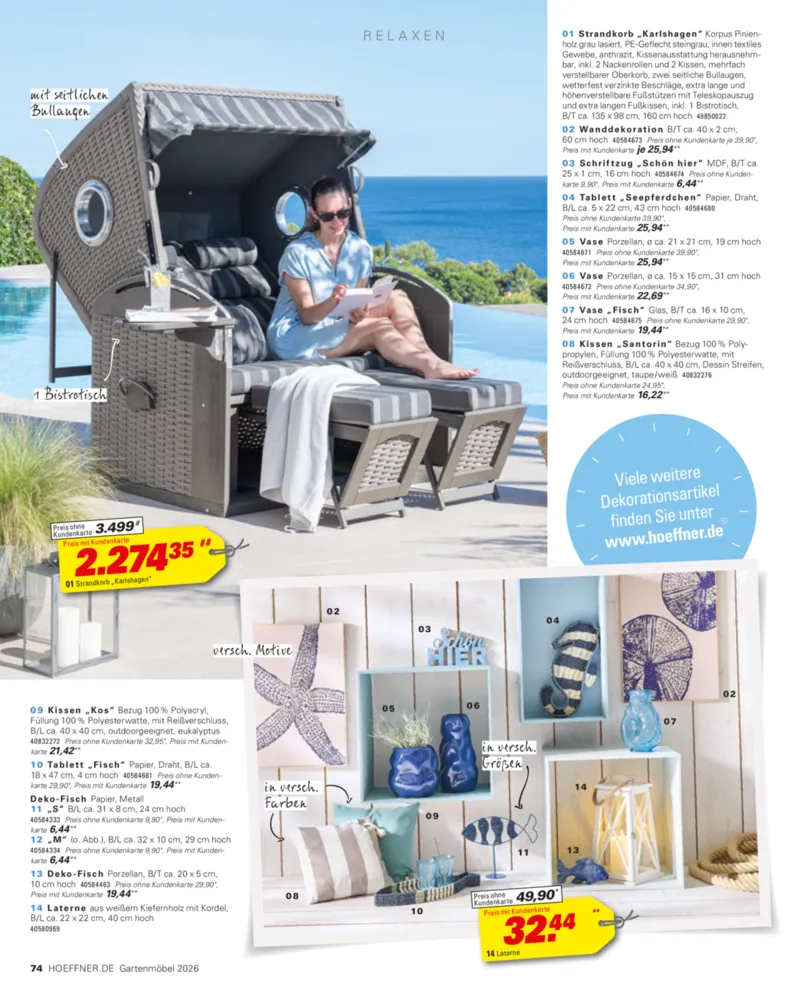Höffner Prospekt vom 27.03.2026, Seite 74