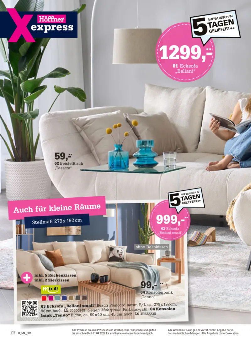 Höffner Prospekt vom 08.04.2026, Seite 2