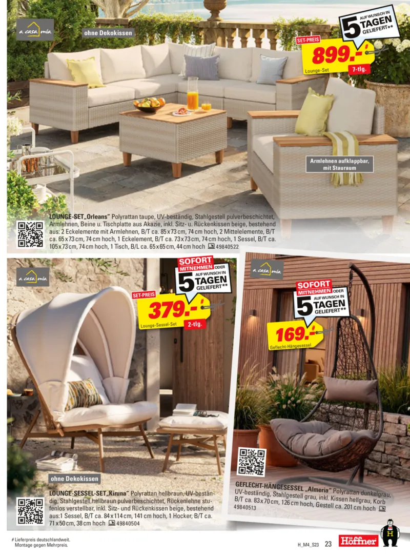 Höffner Prospekt vom 08.04.2026, Seite 23