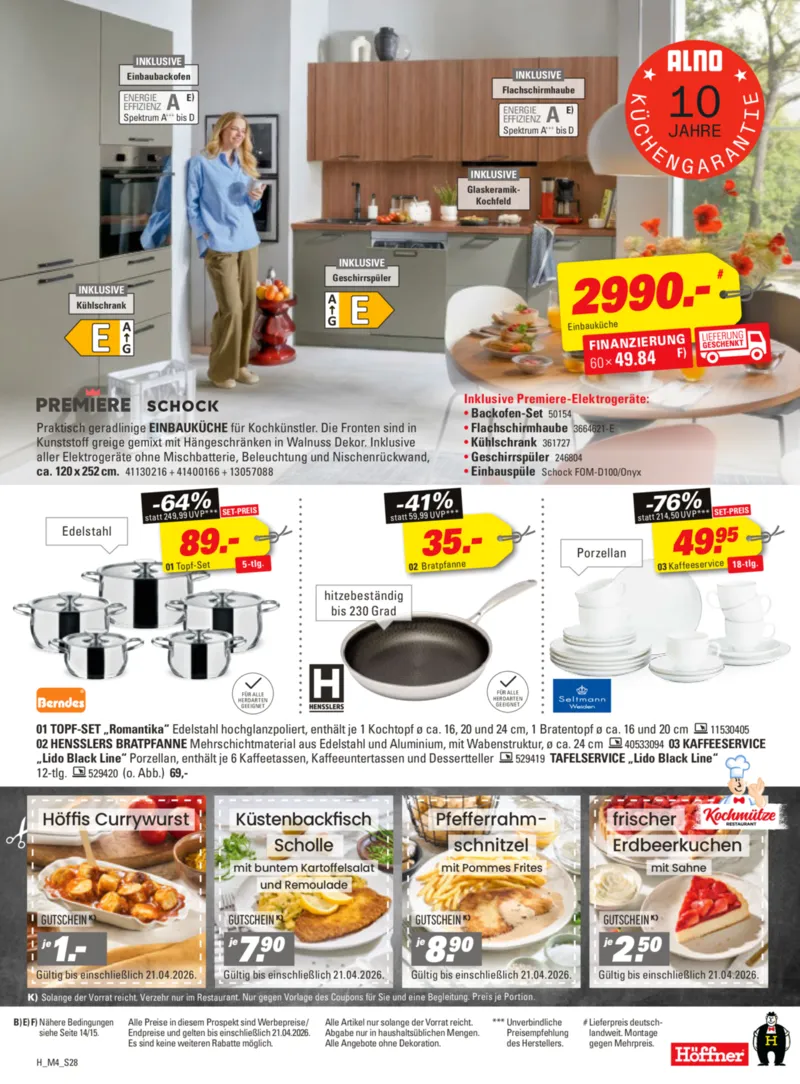 Höffner Prospekt vom 08.04.2026, Seite 28