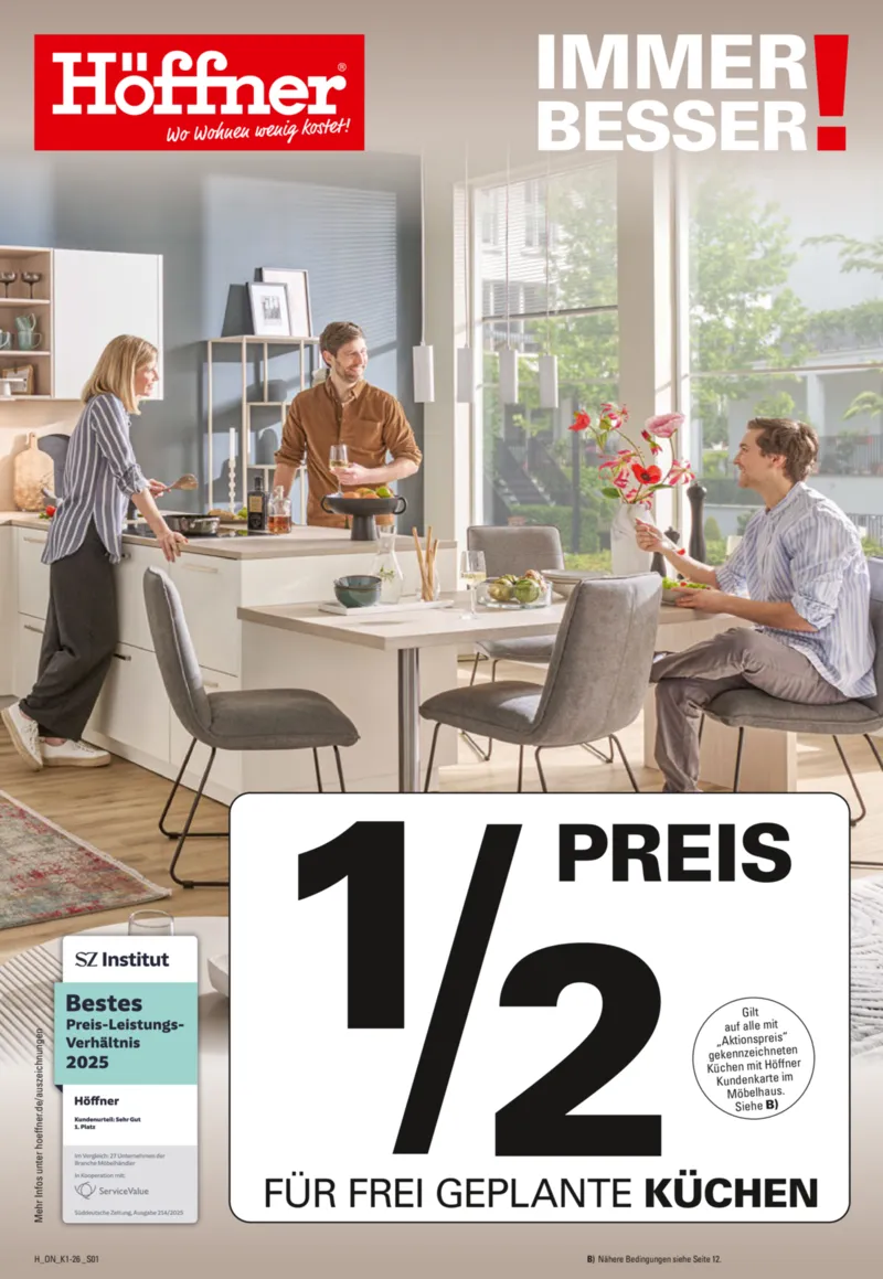Höffner Prospekt vom 24.06.2026, Seite 1