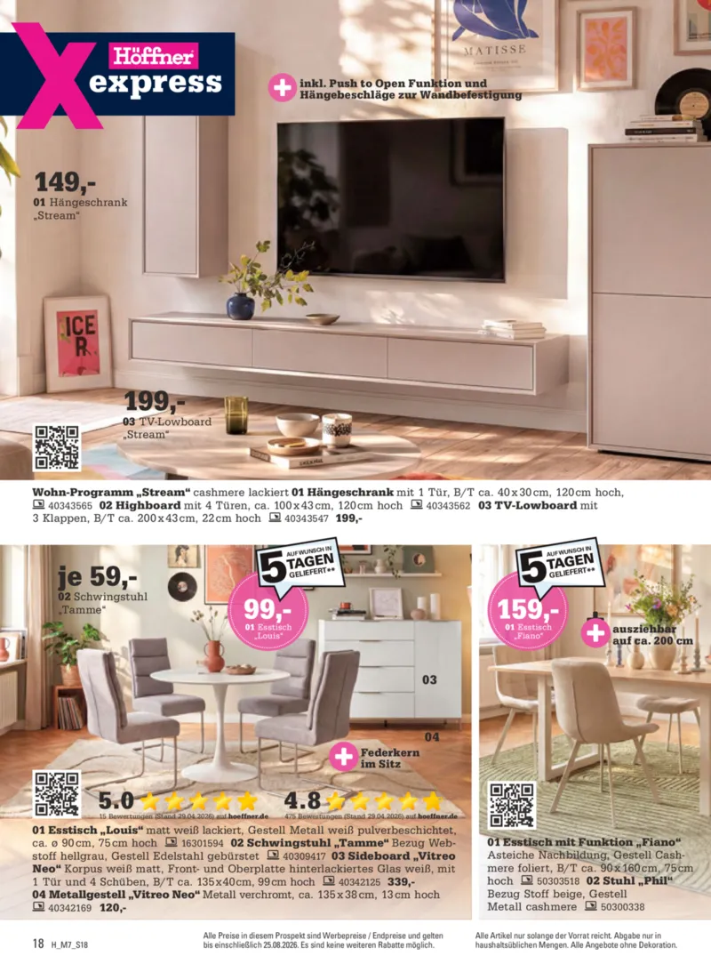 Höffner Prospekt vom 12.08.2026, Seite 18