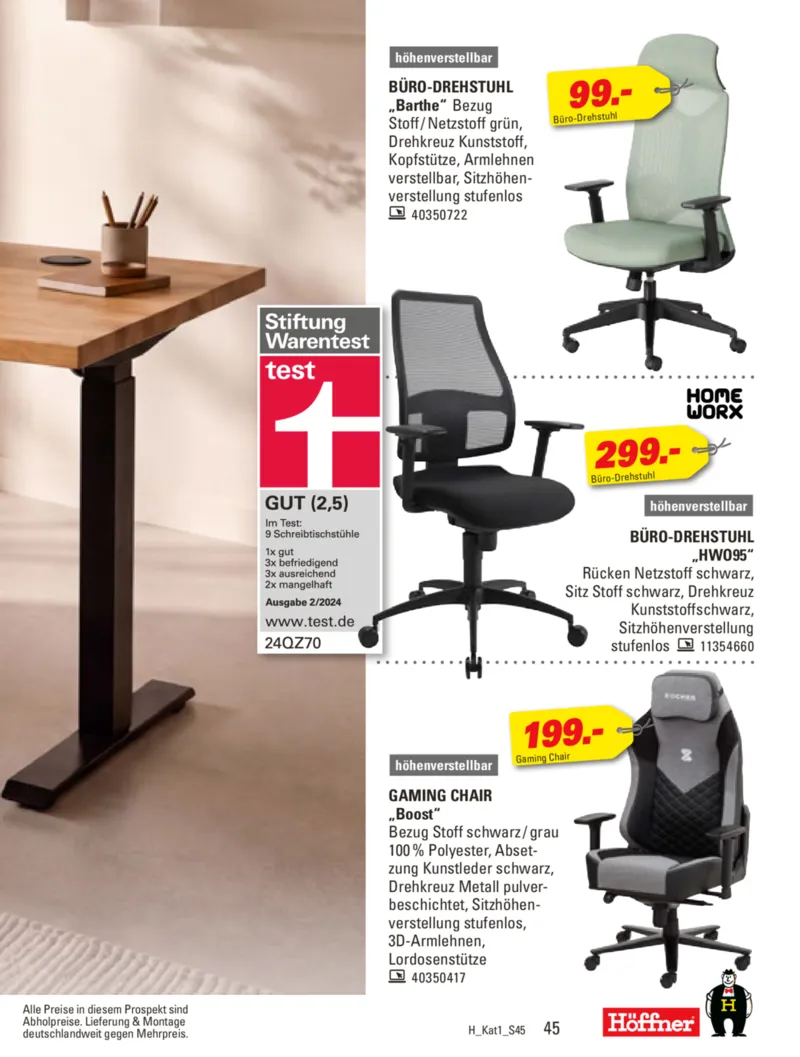 Höffner Prospekt vom 30.09.2026, Seite 45