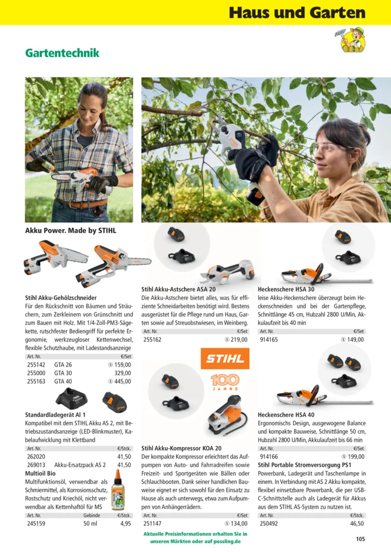 Holz Possling Prospekt vom 01.04.2026, Seite 105