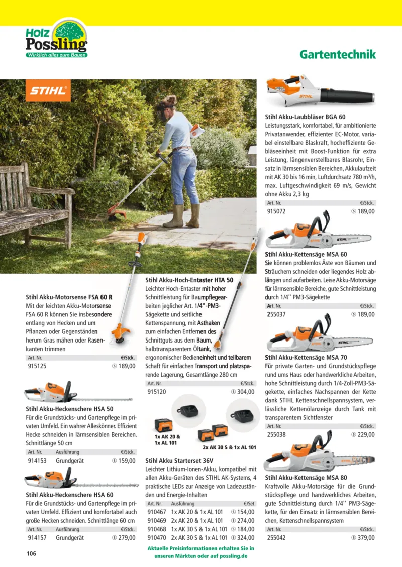Holz Possling Prospekt vom 01.04.2026, Seite 106