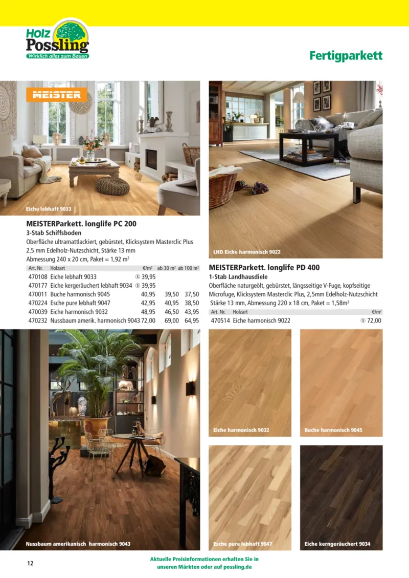 Holz Possling Prospekt vom 01.04.2026, Seite 12