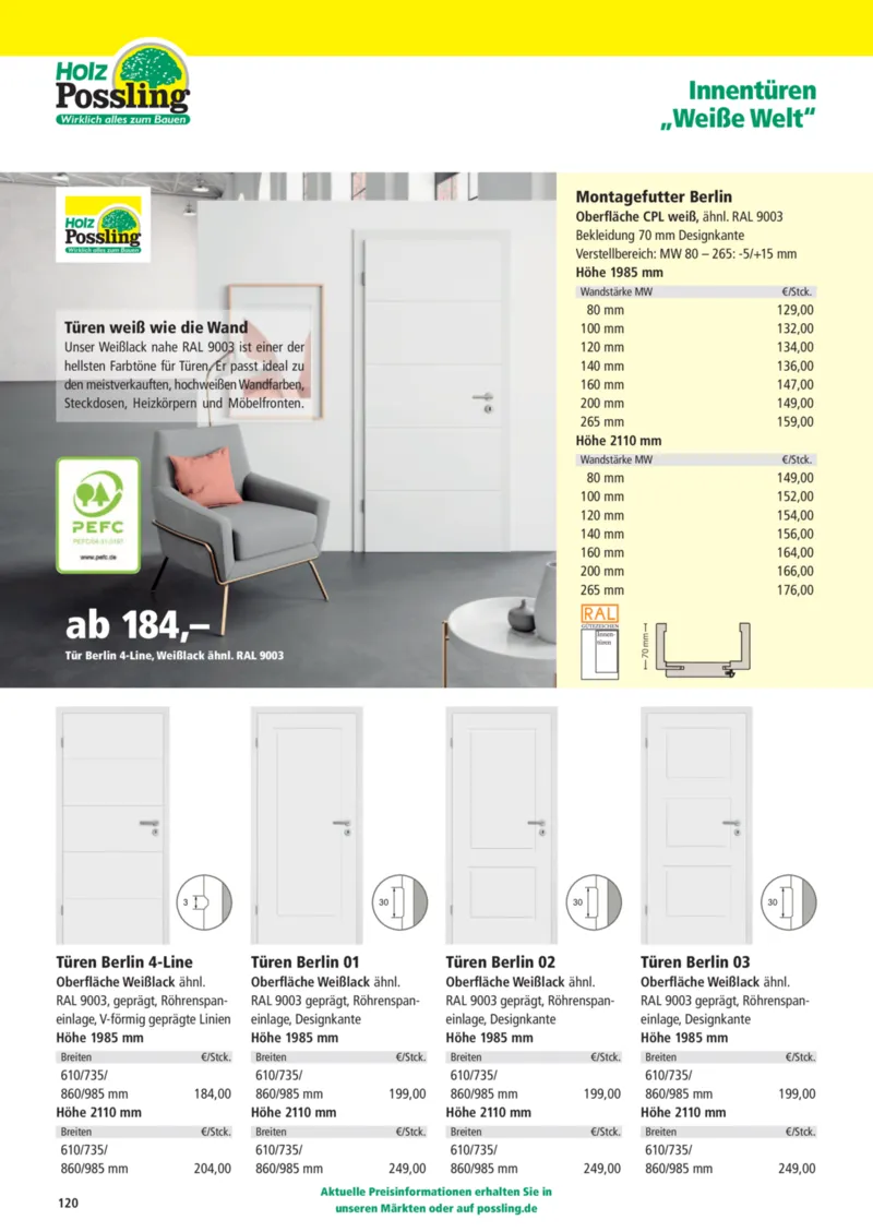 Holz Possling Prospekt vom 01.04.2026, Seite 120