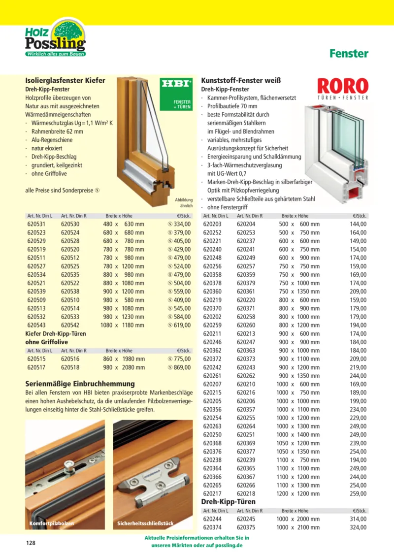 Holz Possling Prospekt vom 01.04.2026, Seite 128
