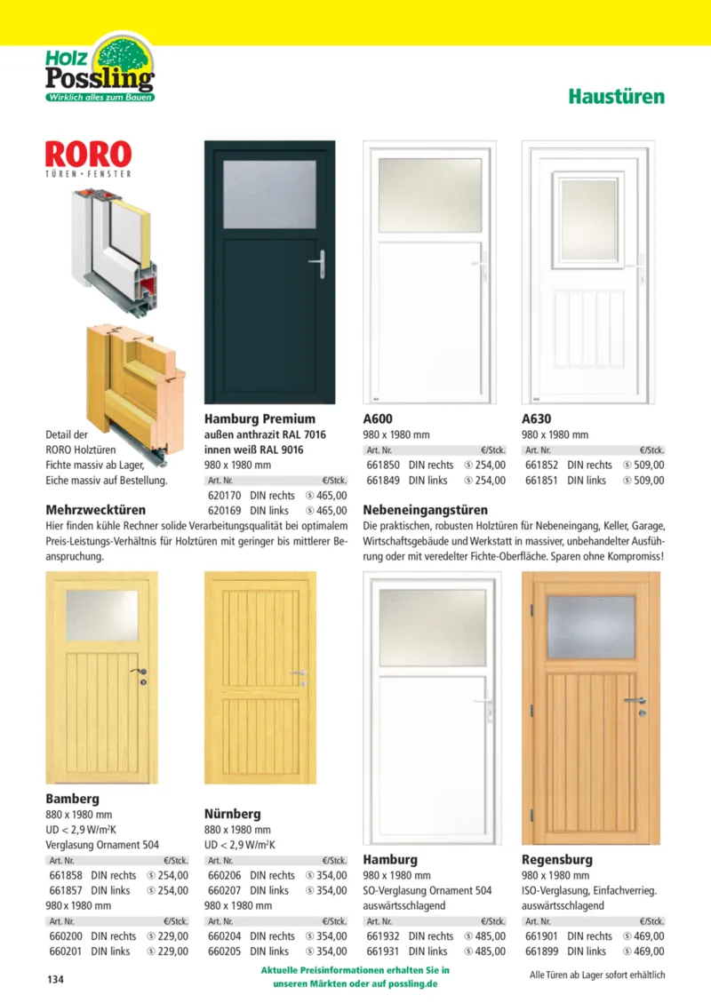 Holz Possling Prospekt vom 01.04.2026, Seite 134