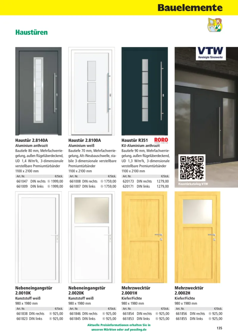 Holz Possling Prospekt vom 01.04.2026, Seite 135