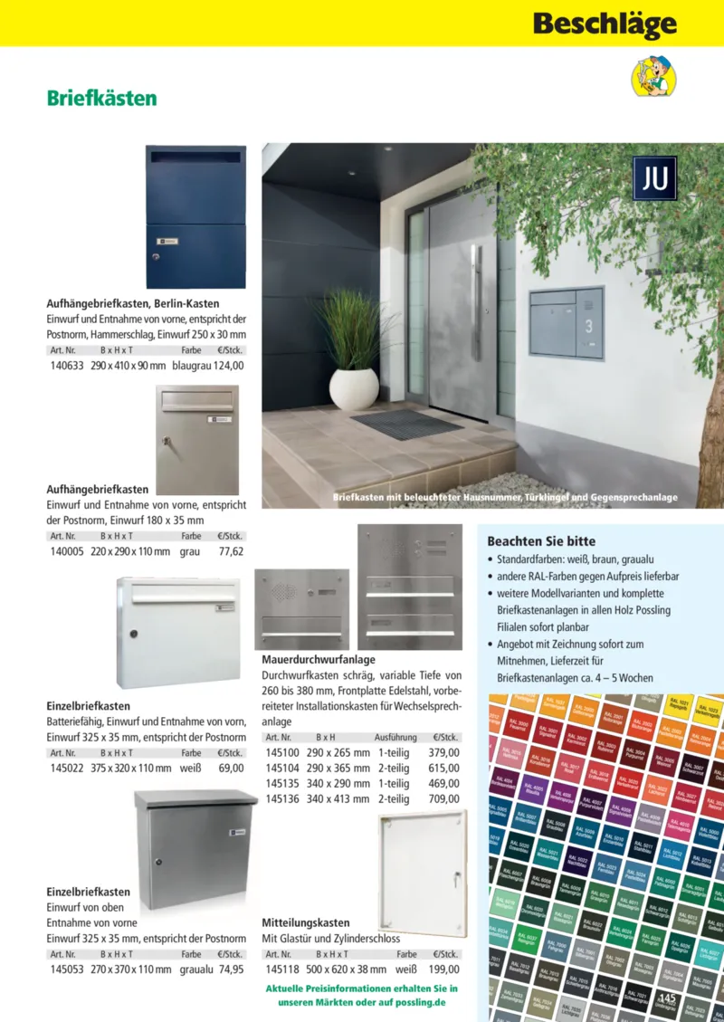 Holz Possling Prospekt vom 01.04.2026, Seite 145