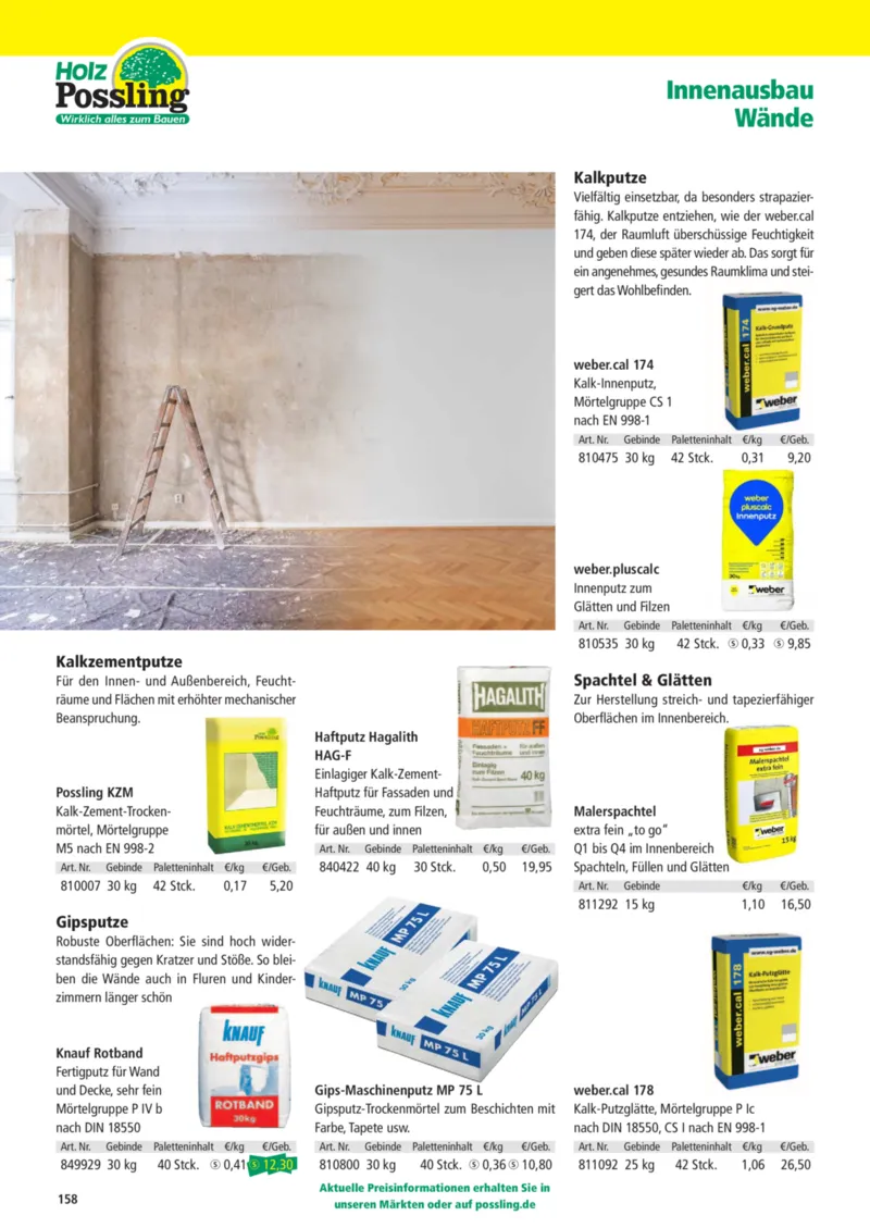 Holz Possling Prospekt vom 01.04.2026, Seite 158
