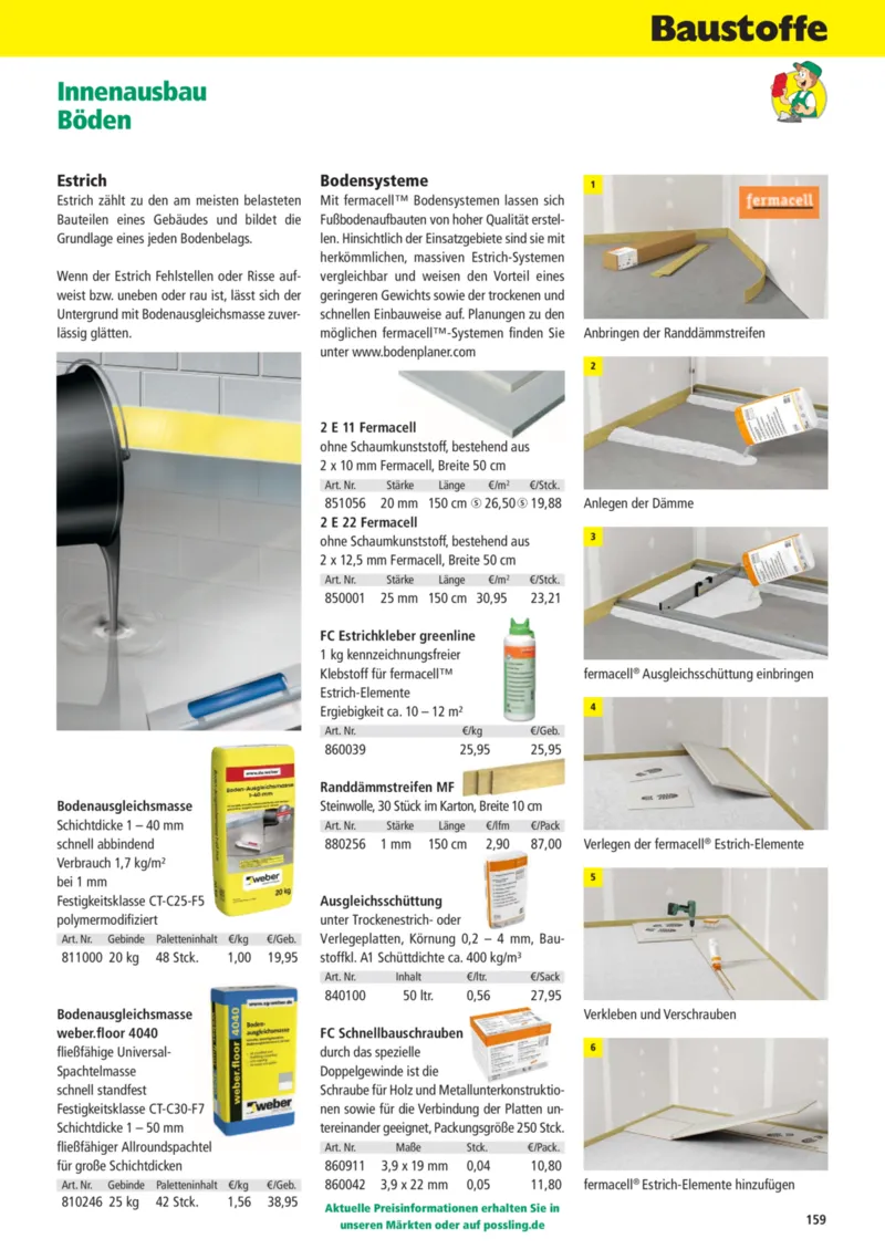 Holz Possling Prospekt vom 01.04.2026, Seite 159