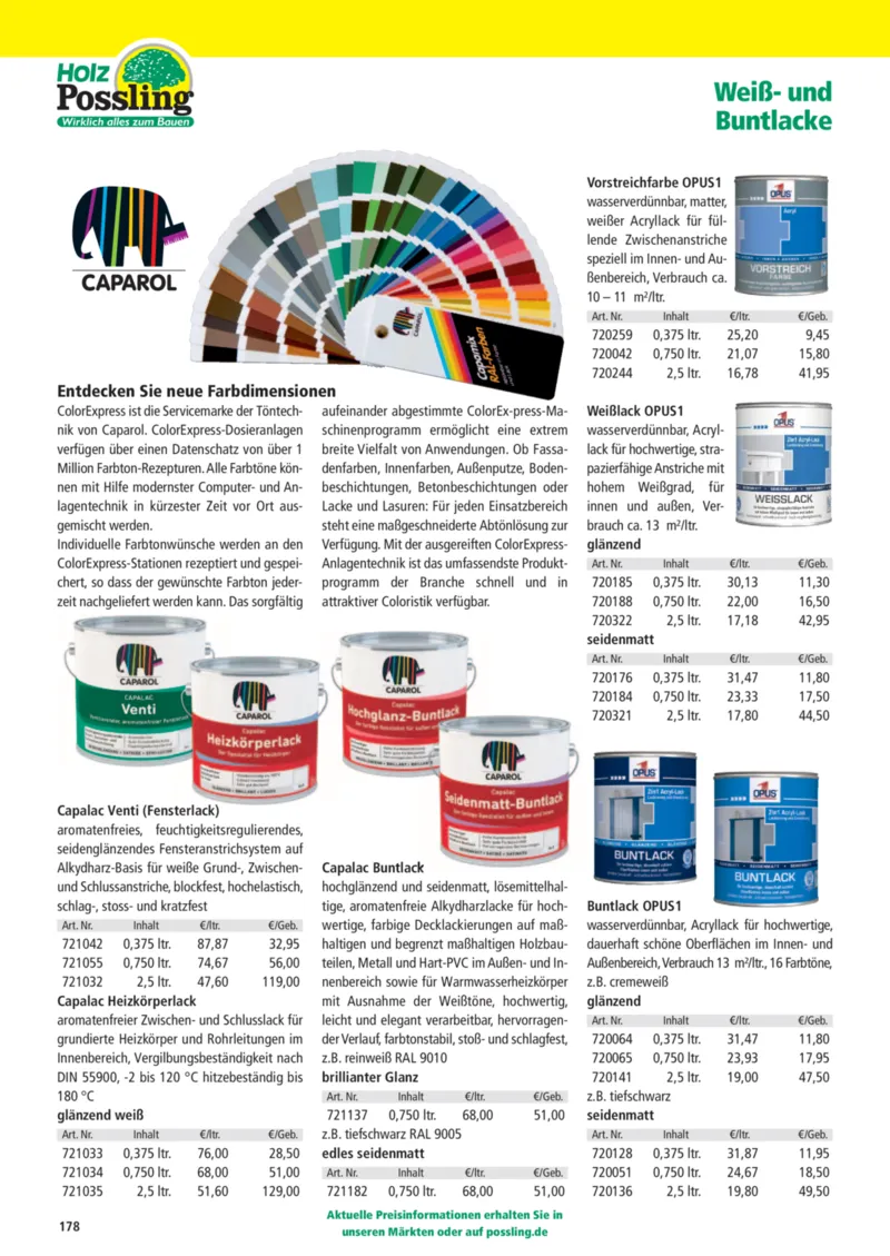 Holz Possling Prospekt vom 01.04.2026, Seite 178