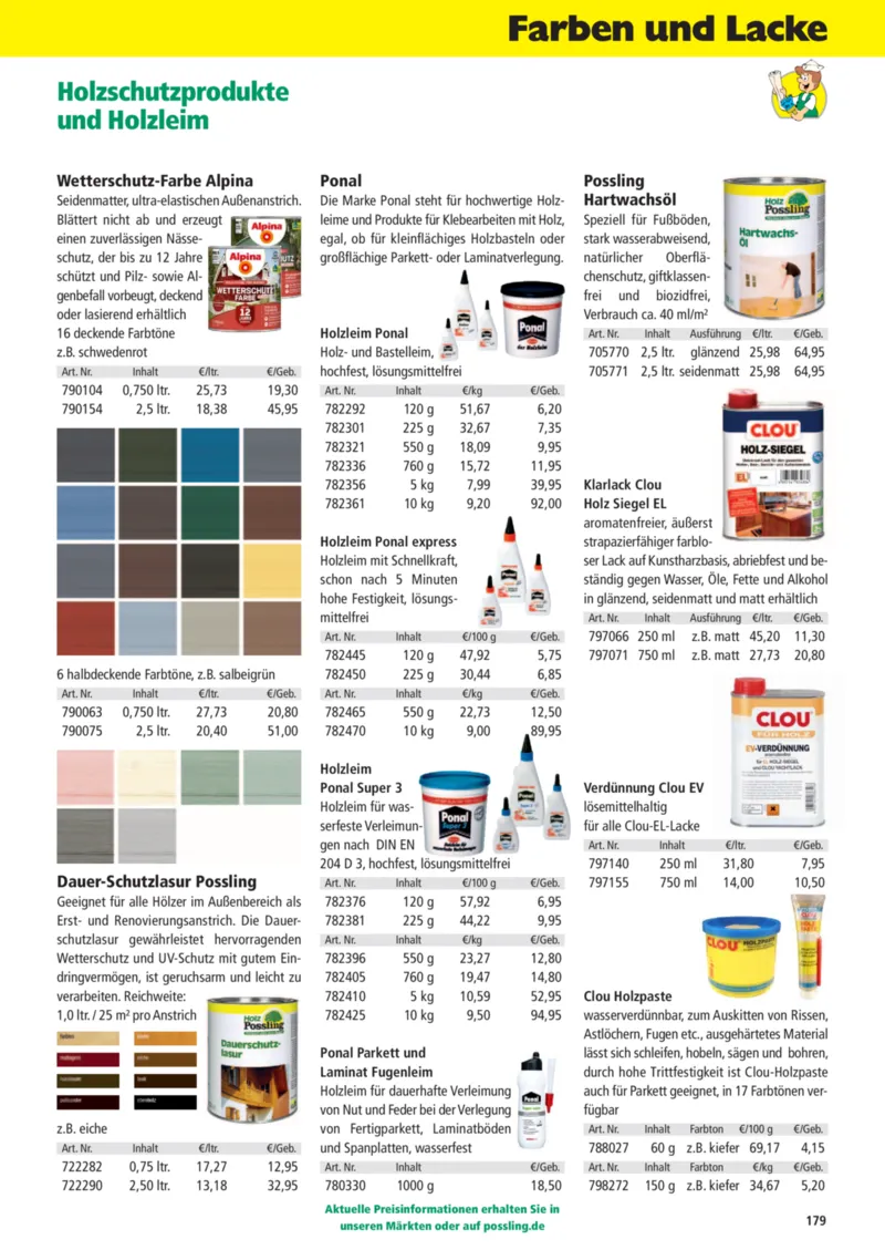 Holz Possling Prospekt vom 01.04.2026, Seite 179