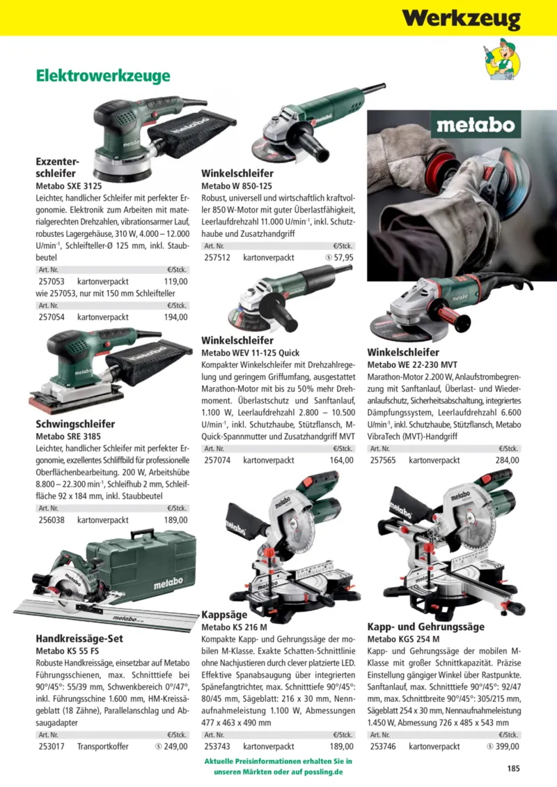 Holz Possling Prospekt vom 01.04.2026, Seite 185