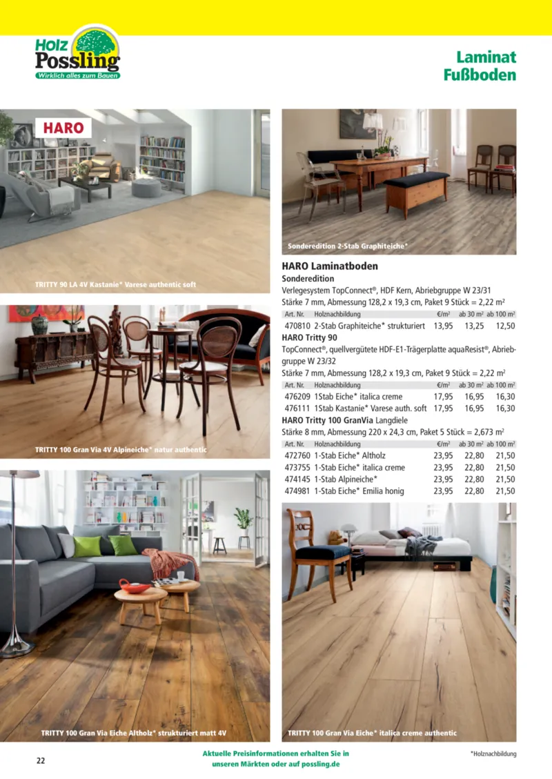 Holz Possling Prospekt vom 01.04.2026, Seite 22