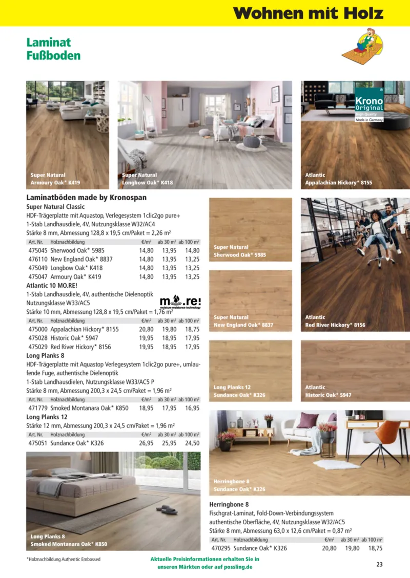 Holz Possling Prospekt vom 01.04.2026, Seite 23