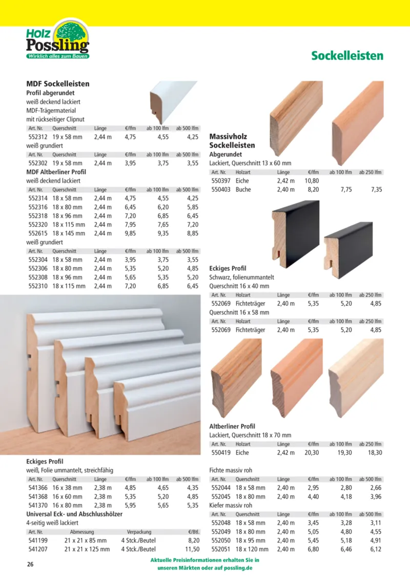 Holz Possling Prospekt vom 01.04.2026, Seite 26