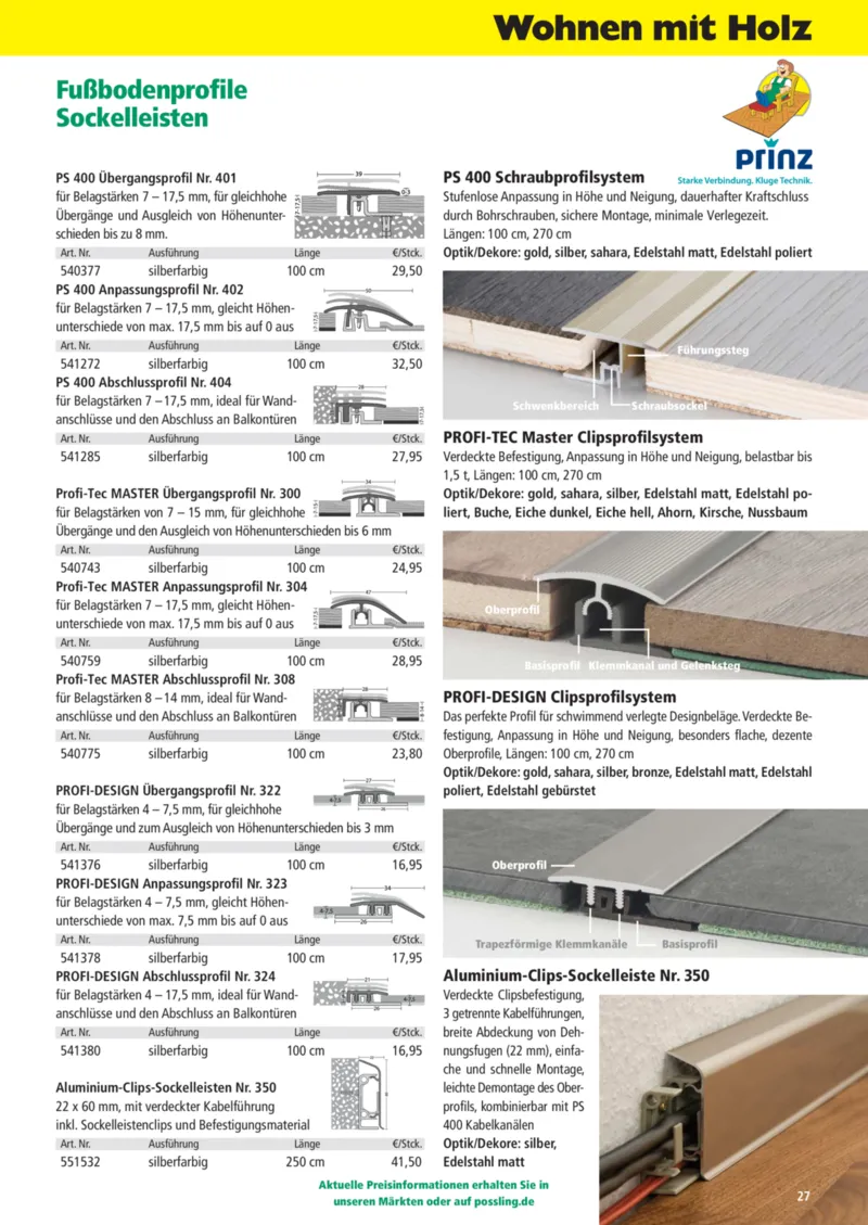 Holz Possling Prospekt vom 01.04.2026, Seite 27