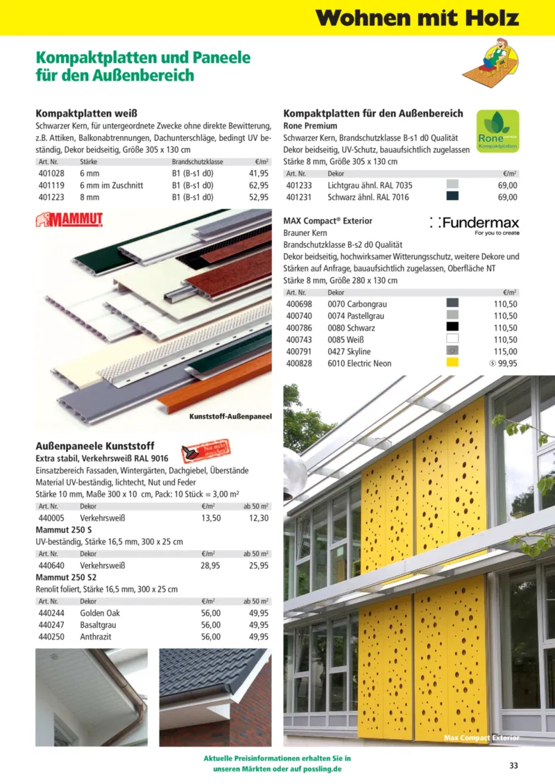 Holz Possling Prospekt vom 01.04.2026, Seite 33