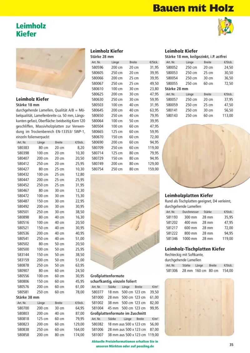 Holz Possling Prospekt vom 01.04.2026, Seite 35