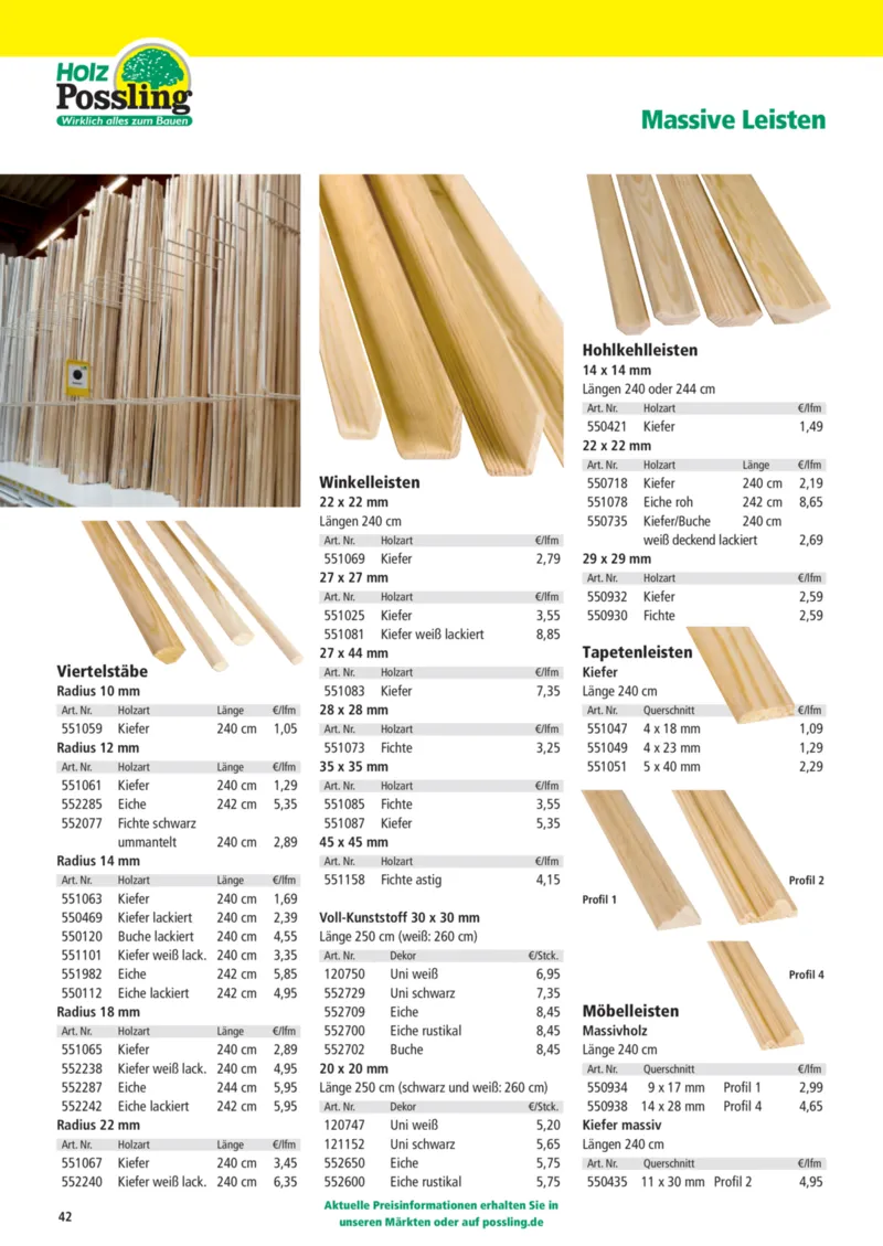 Holz Possling Prospekt vom 01.04.2026, Seite 42