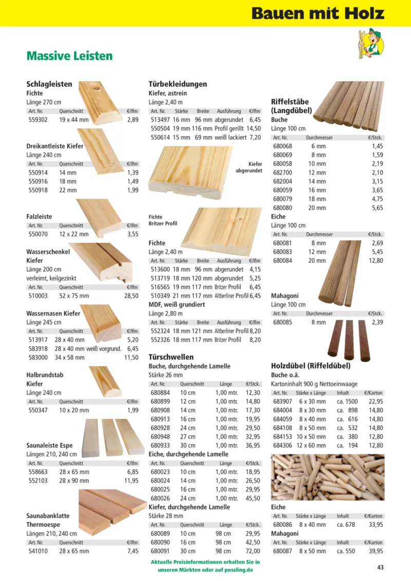 Holz Possling Prospekt vom 01.04.2026, Seite 43