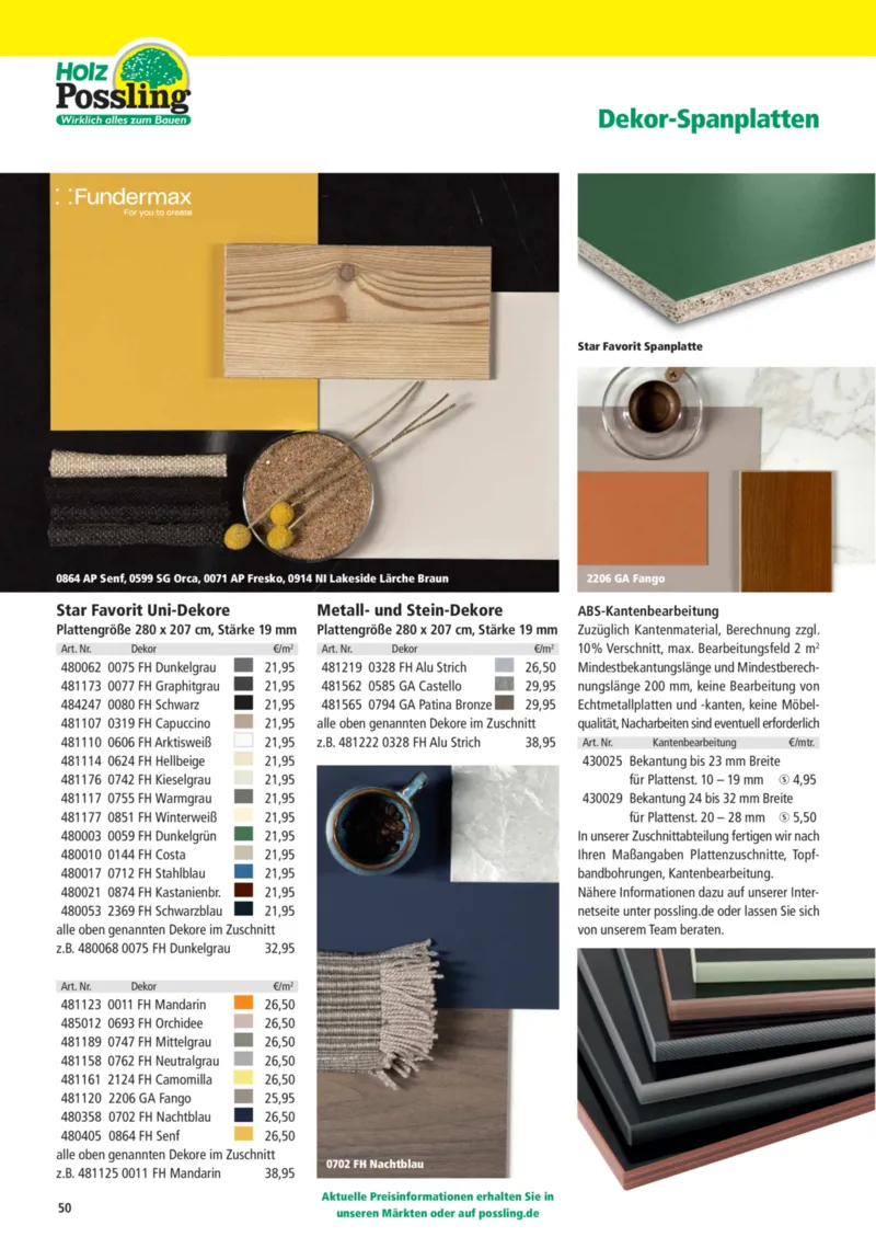 Holz Possling Prospekt vom 01.04.2026, Seite 50