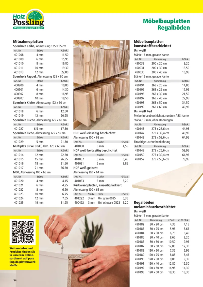 Holz Possling Prospekt vom 01.04.2026, Seite 54