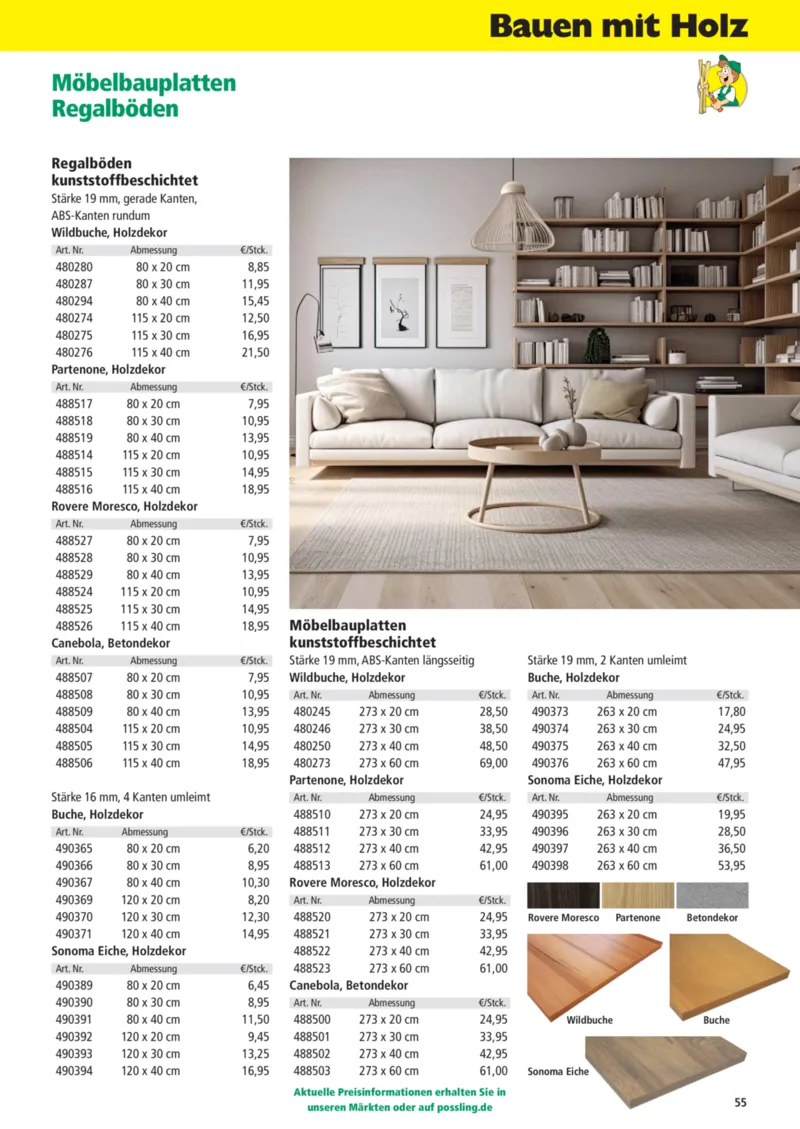 Holz Possling Prospekt vom 01.04.2026, Seite 55