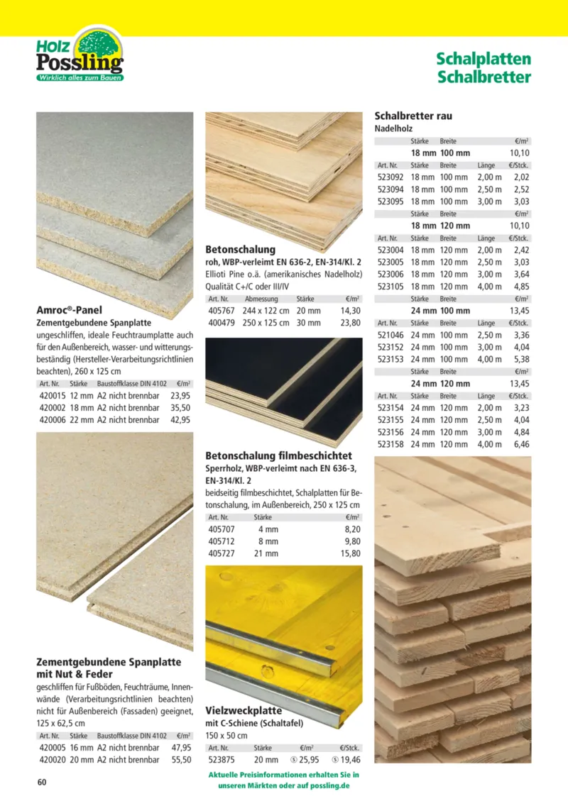 Holz Possling Prospekt vom 01.04.2026, Seite 60