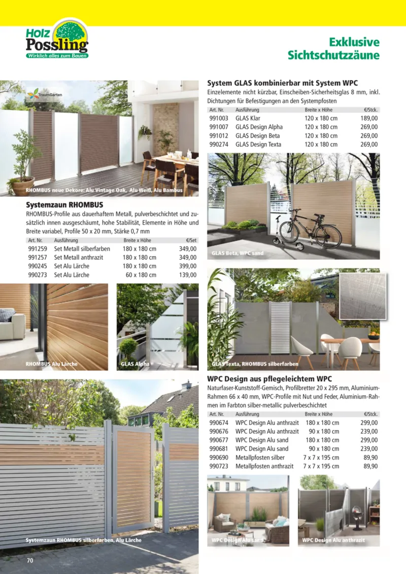 Holz Possling Prospekt vom 01.04.2026, Seite 70