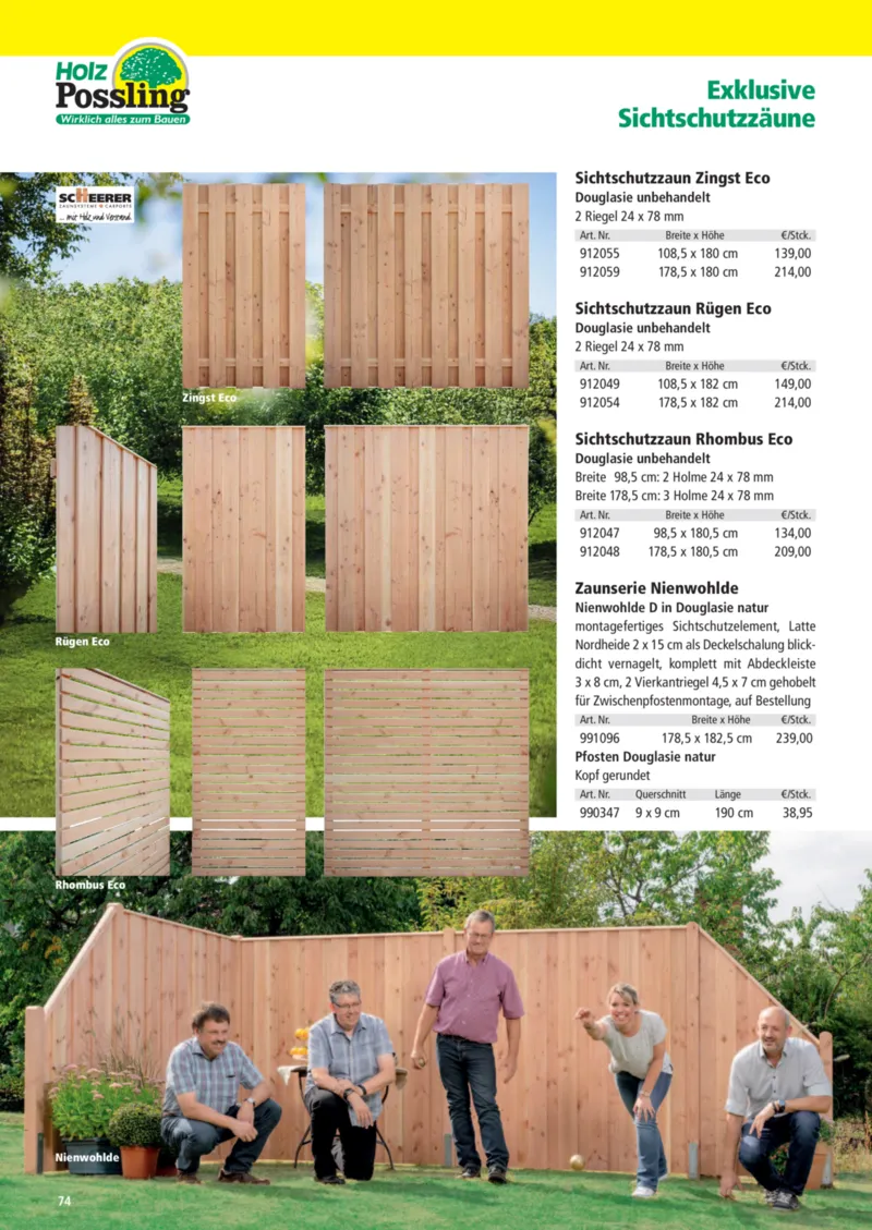 Holz Possling Prospekt vom 01.04.2026, Seite 74