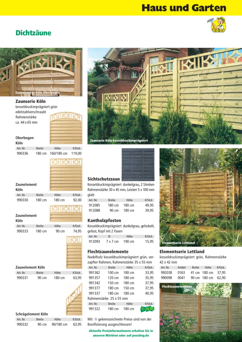 Holz Possling Prospekt vom 01.04.2026, Seite 77