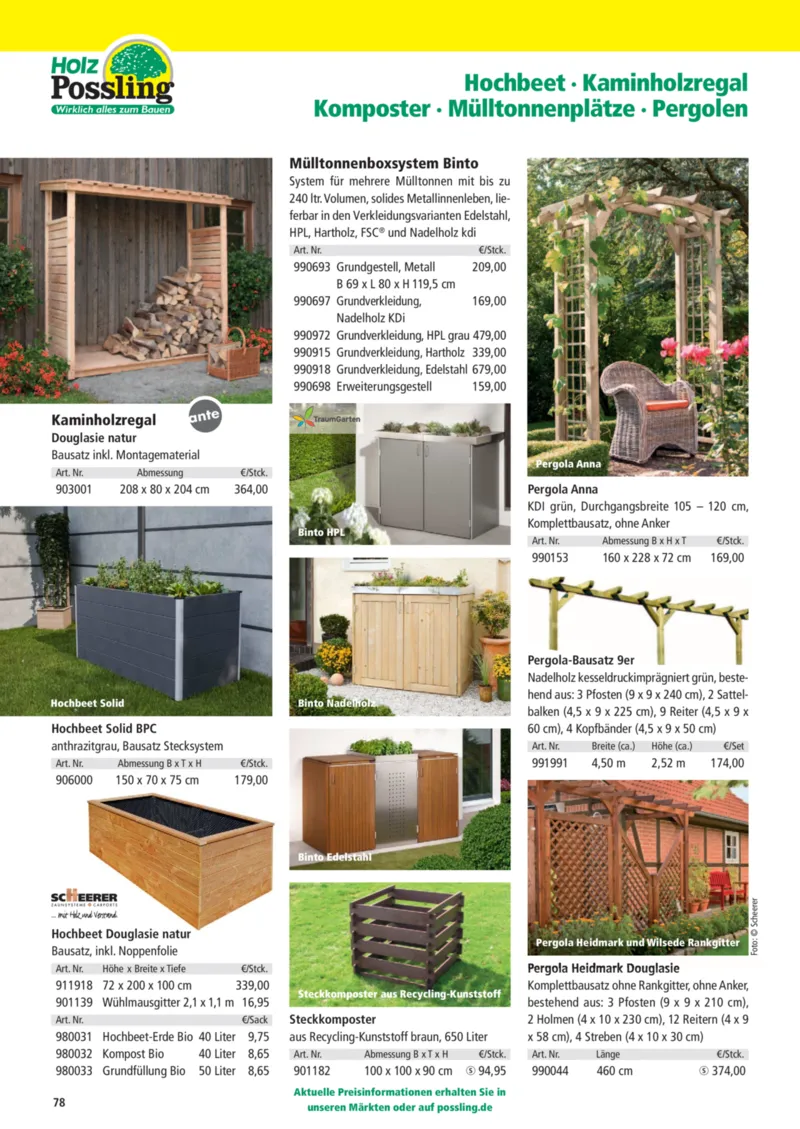 Holz Possling Prospekt vom 01.04.2026, Seite 78