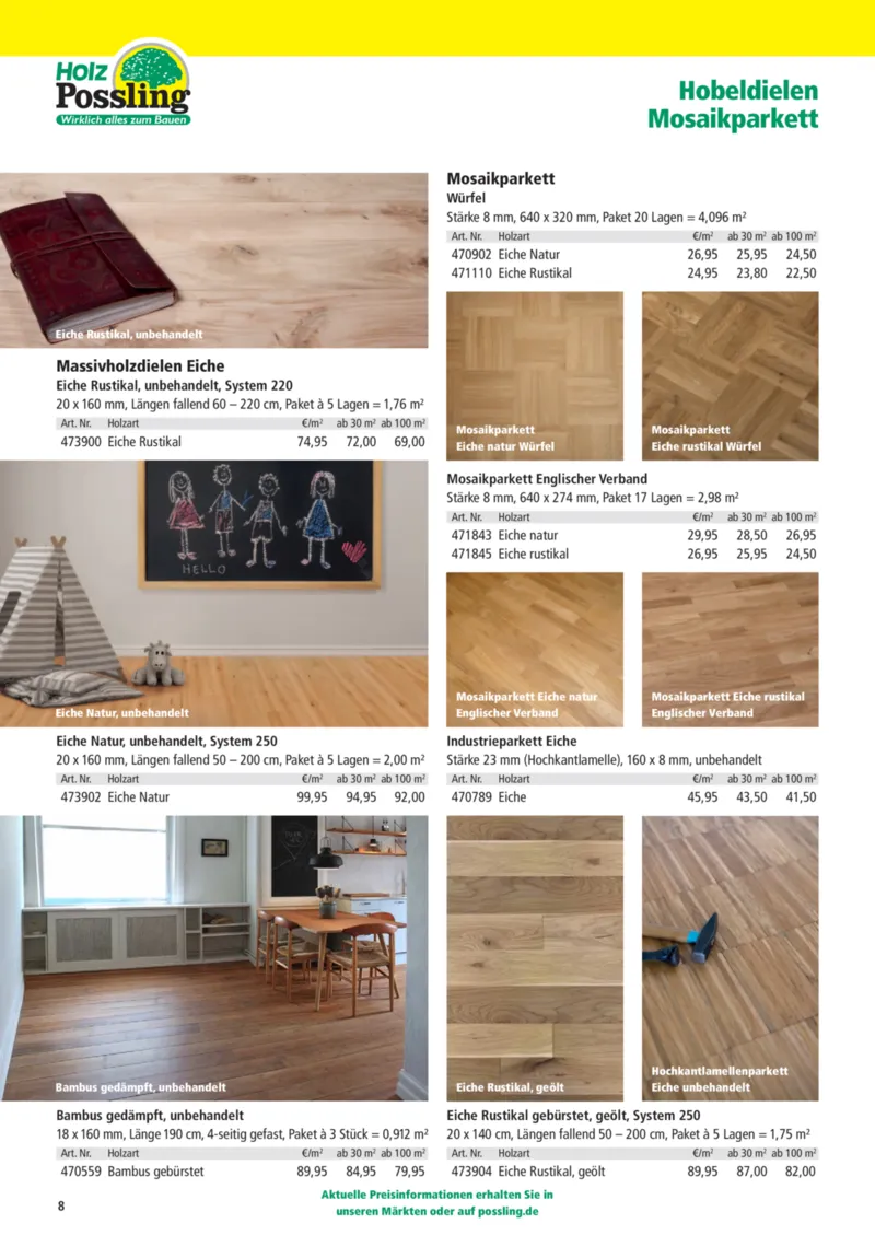 Holz Possling Prospekt vom 01.04.2026, Seite 8