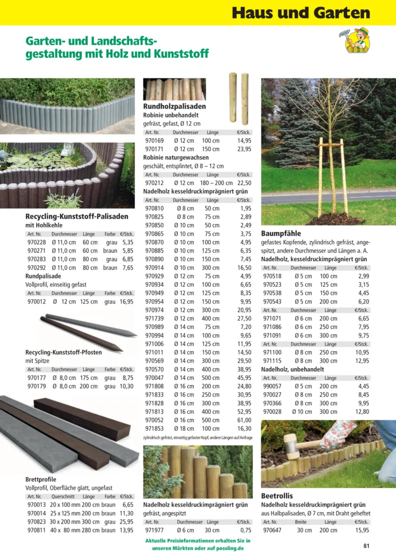 Holz Possling Prospekt vom 01.04.2026, Seite 81