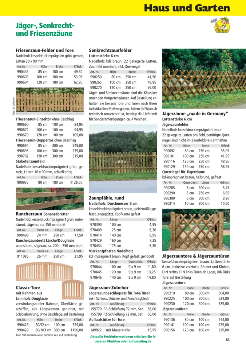 Holz Possling Prospekt vom 01.04.2026, Seite 83